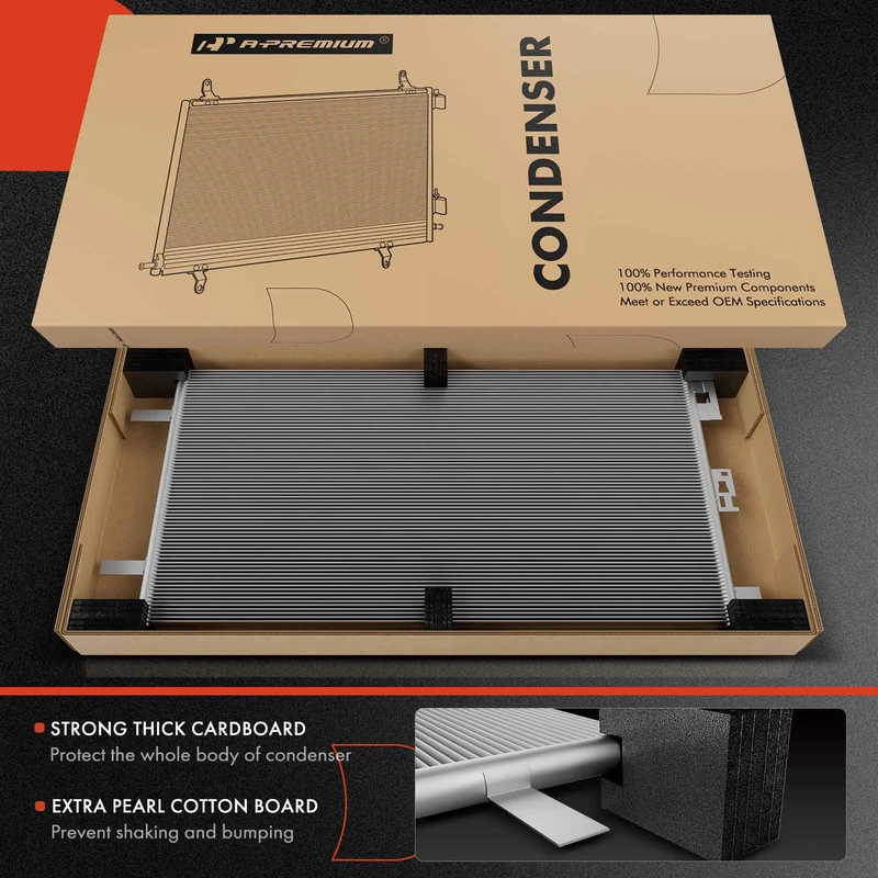 Radiator & AC Condenser Cooling Kit for Toyota FJ Cruiser 2007-2014 V6 4.0L