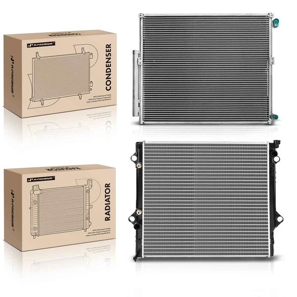 Radiator & AC Condenser Cooling Kit for 2003-2009 Toyota 4Runner
