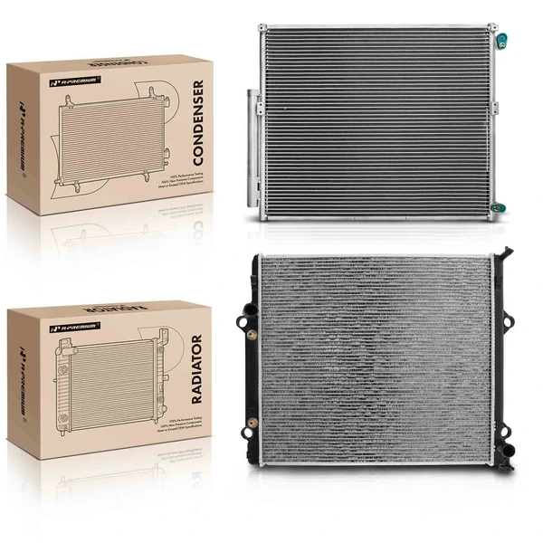 Radiator & AC Condenser Cooling Kit for 2003-2009 Toyota 4Runner
