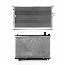 Radiator & AC Condenser Cooling Kit for 2003-2008 INFINITI FX35