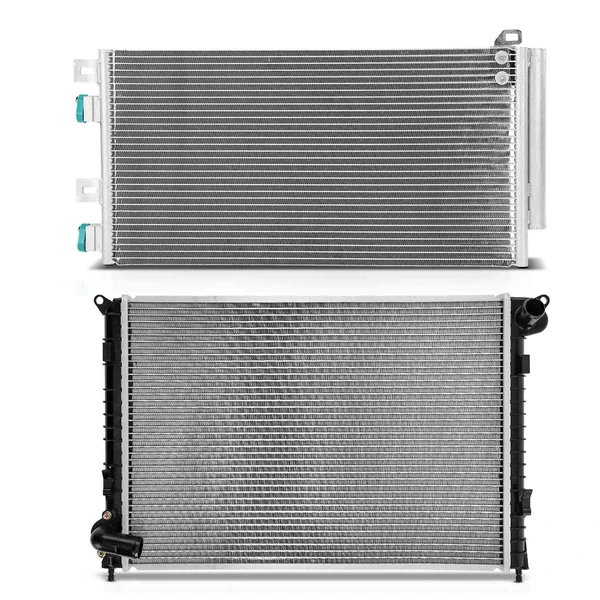 Radiator & AC Condenser Cooling Kit for Mini Cooper 2002-2006 Naturally Aspirated