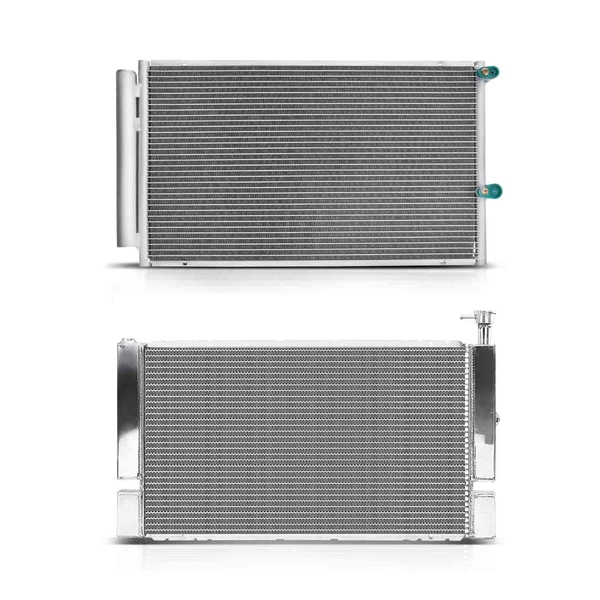 Radiator & AC Condenser Cooling Kit for Toyota Prius 2004-2009 L4 1.5L