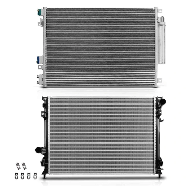 Radiator & AC Condenser Cooling Kit for 2006-2008 Dodge Charger