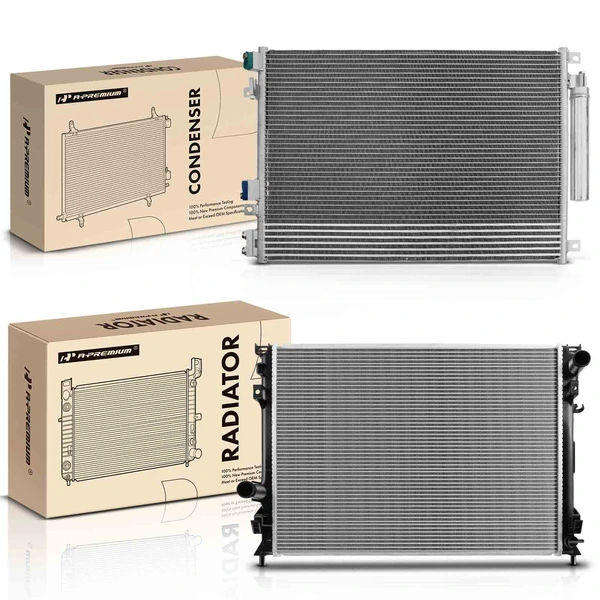Radiator & AC Condenser Cooling Kit for Chrysler 300 Dodge Charger Challenger