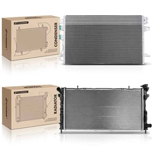 Radiator & AC Condenser Cooling Kit for 2005-2007 Dodge Caravan