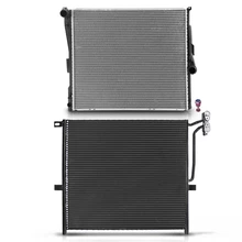 Radiator & AC Condenser Cooling Kit for 2004-2006 BMW X3