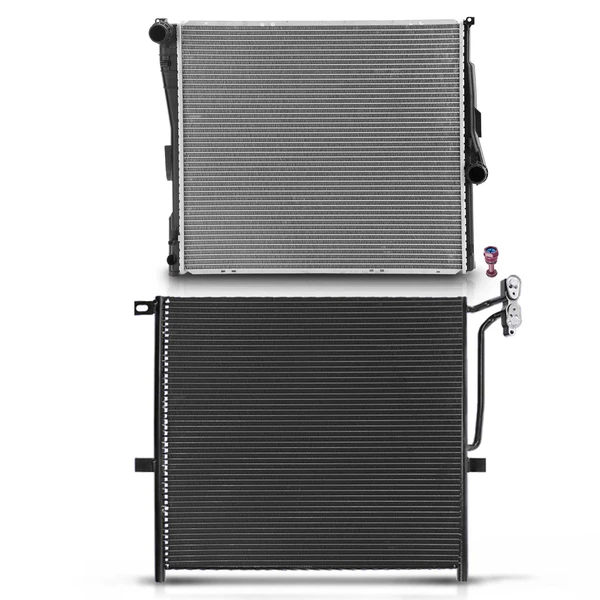 Radiator & AC Condenser Cooling Kit for 2004-2006 BMW X3