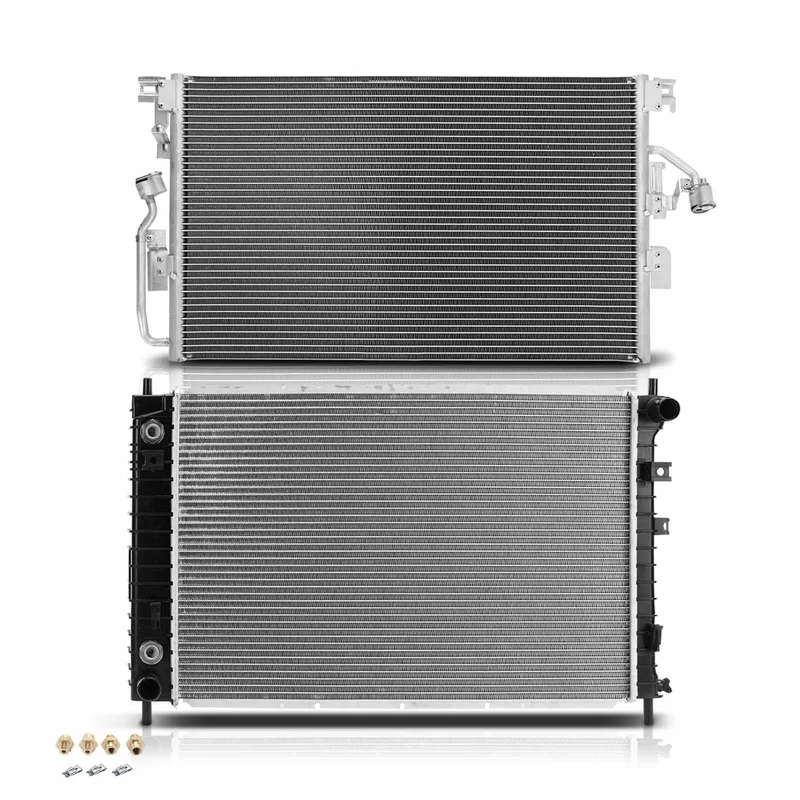 Radiator & AC Condenser Cooling Kit for Saturn Vue 2004-2007 V6 3.5L Automatic