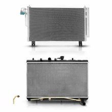 Radiator & AC Condenser Cooling Kit for 2003-2005 Kia Rio
