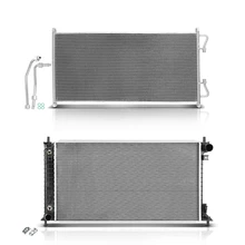 Radiator & AC Condenser Cooling Kit for 2004 Ford F-150 5.4L V8