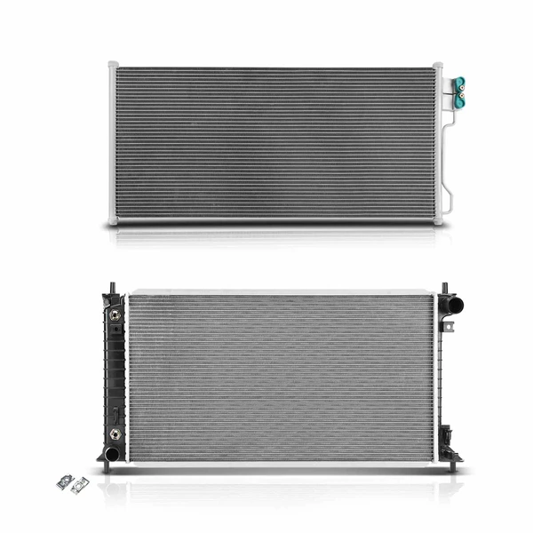 Radiator & AC Condenser Cooling Kit for Ford Expedition 2004 Lincoln Navigator