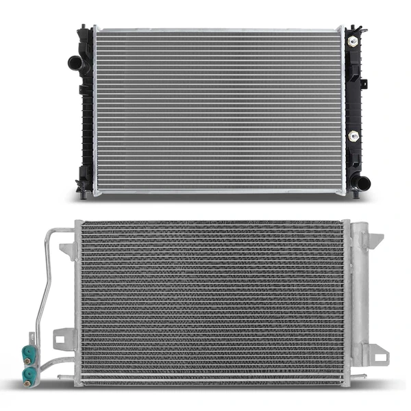 Radiator & AC Condenser Cooling Kit for Ford Fusion Lincoln Zephyr Mercury Milan