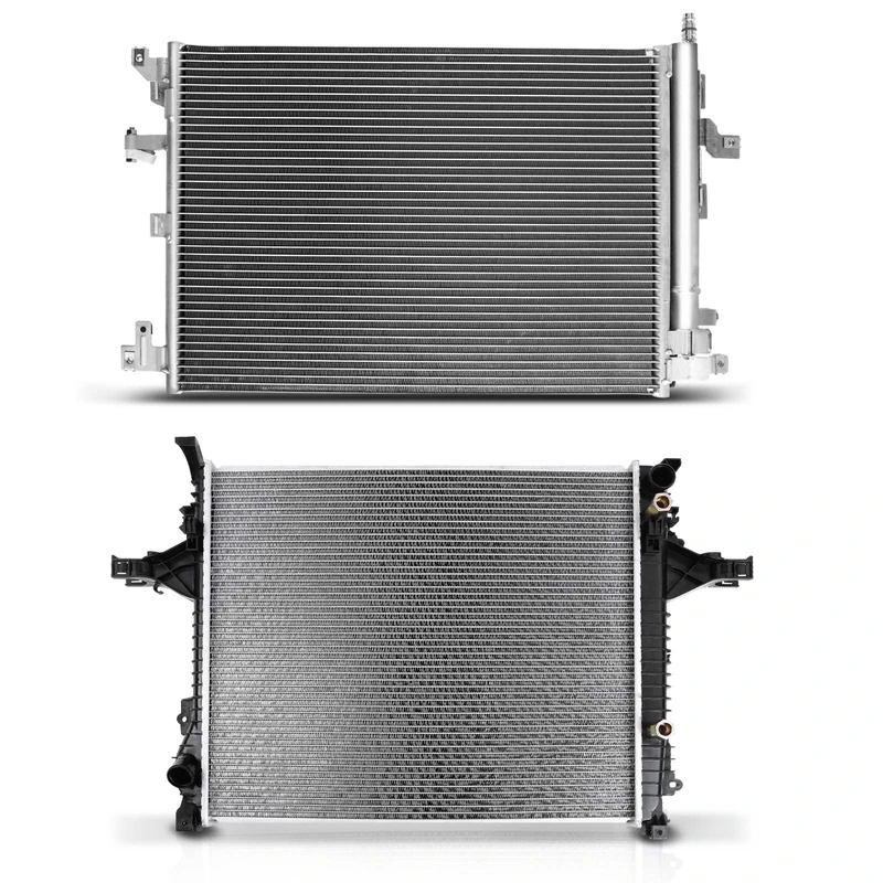 Radiator & AC Condenser Cooling Kit for Volvo XC90 2009-2014