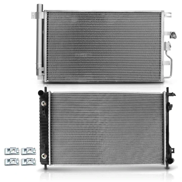 Radiator & AC Condenser Cooling Kit for 2006-2009 Pontiac Torrent