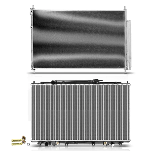 Radiator & AC Condenser Cooling Kit for Honda Odyssey 2005-2010 V6 3.5L
