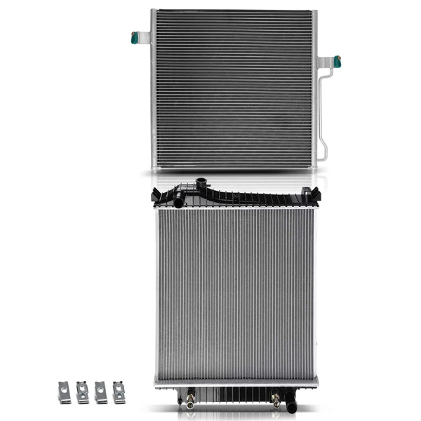 Radiator & AC Condenser Cooling Kit for 2006 Ford Explorer 4.6L V8