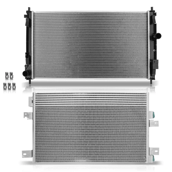 Radiator & AC Condenser Cooling Kit for 2010-2012 Dodge Caliber