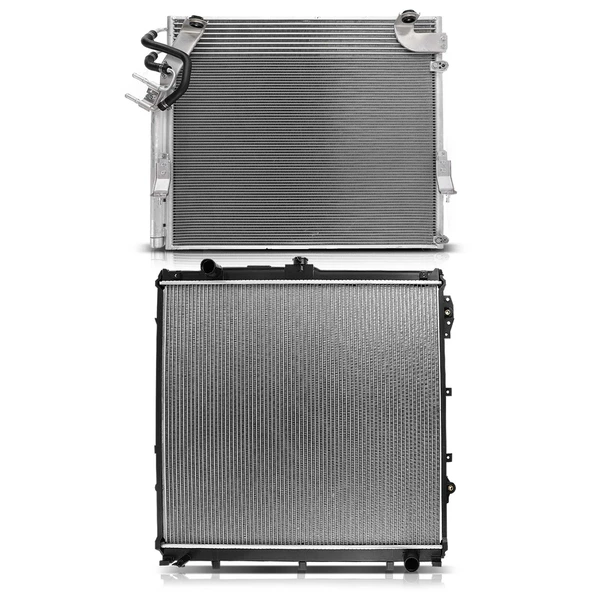 Radiator & AC Condenser Cooling Kit for 2010-2018 Toyota Tundra