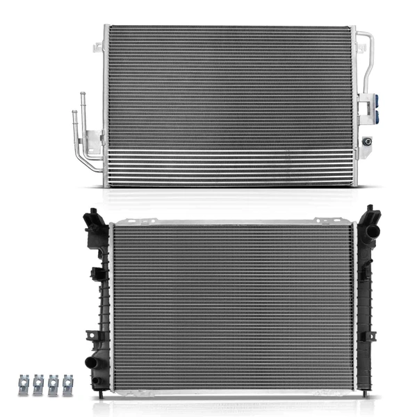 Radiator & AC Condenser Cooling Kit for 2009-2012 Ford Escape