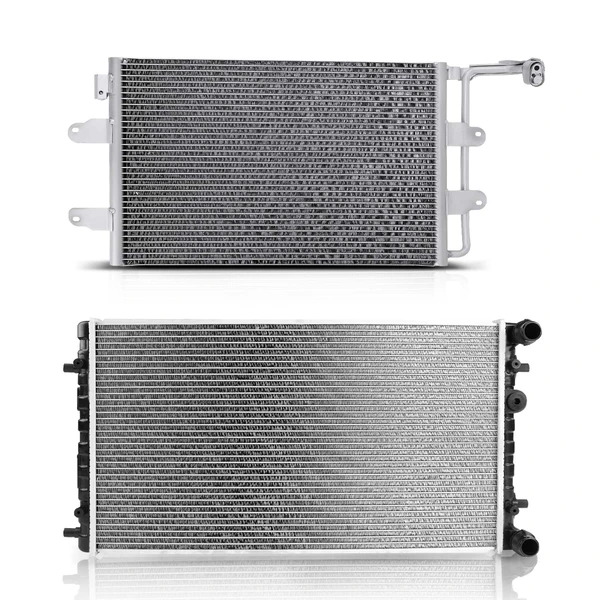 Radiator & AC Condenser Cooling Kit for Volkswagen Beetle 2006-2010 L5 2.5L