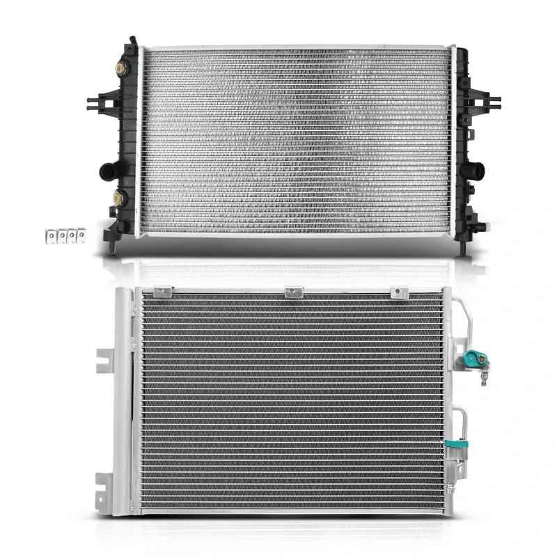 Radiator & AC Condenser Cooling Kit for Saturn Astra 2008-2009 L4 1.8L Manual