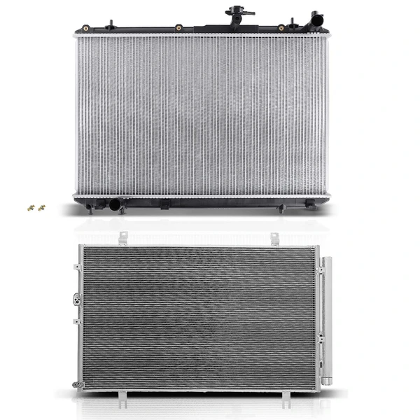 Radiator & AC Condenser Cooling Kit for Toyota Highlander 2008-2010 V6 3.3L