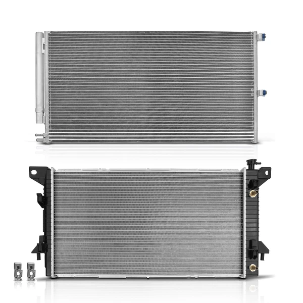 Radiator & AC Condenser Cooling Kit for 2009-2010 Ford F-150