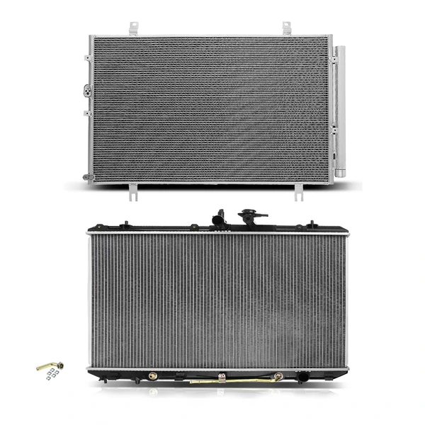 Radiator & AC Condenser Cooling Kit for Toyota Highlander 2008-2013 V6 3.5L