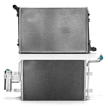 Radiator & AC Condenser Cooling Kit for 2005 Volkswagen Jetta 1.9L l4