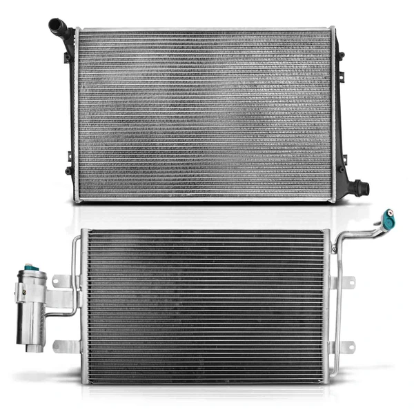 Radiator & AC Condenser Cooling Kit for 2005 Volkswagen Jetta 1.9L l4