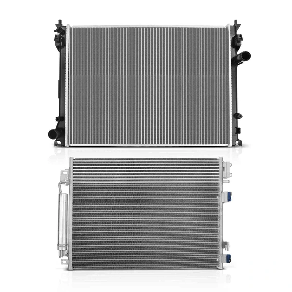 Radiator & AC Condenser Cooling Kit for Chrysler 300 Dodge Challenger 2009-2010