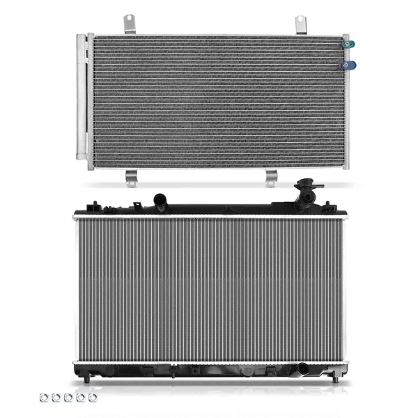 Radiator & AC Condenser Cooling Kit for 2010-2011 Toyota Camry