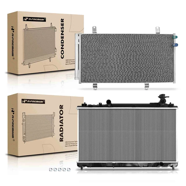 Radiator & AC Condenser Cooling Kit for Toyota Camry 2010-2011 2.5L