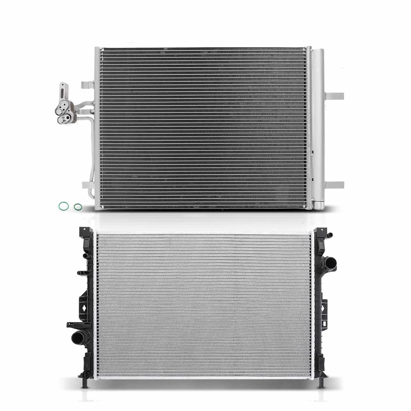 Radiator & AC Condenser Cooling Kit for Land Rover Discovery Sport LR2 Volvo S80