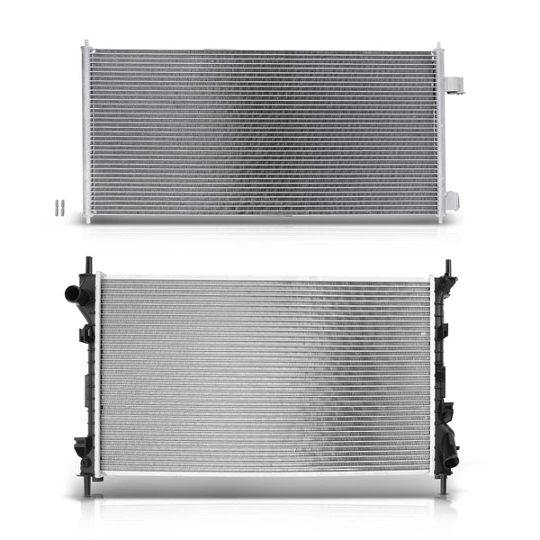Radiator & AC Condenser Cooling Kit for 2010-2013 Ford Transit Connect