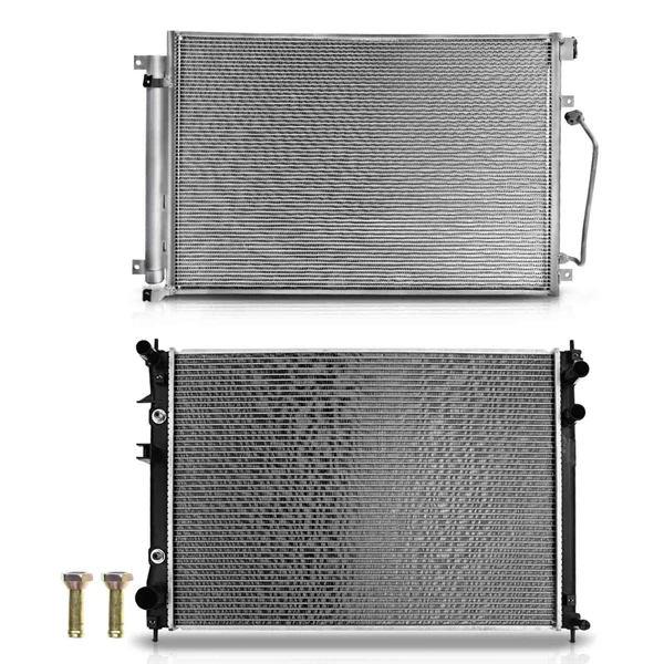 Radiator & AC Condenser Cooling Kit for Subaru Tribeca 2008-2014 B9 Tribeca 2006-2007