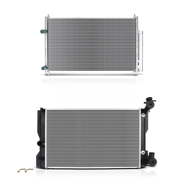 Radiator & AC Condenser Cooling Kit for 2009-2019 Toyota Corolla