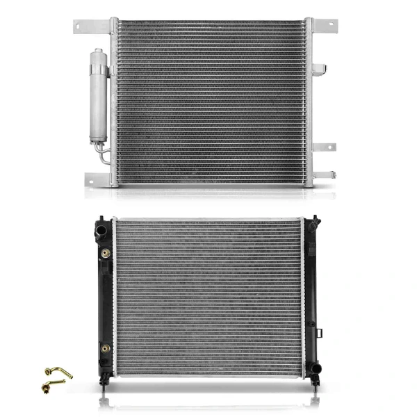 Radiator & AC Condenser Cooling Kit for 2012-2019 Nissan Versa