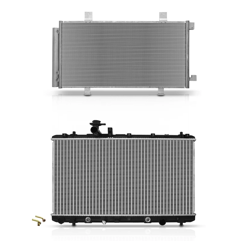 Radiator & AC Condenser Cooling Kit for Suzuki SX4 2010-2013 L4 2.0L