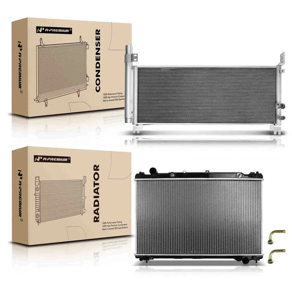 Radiator & AC Condenser Cooling Kit for Lexus GS450h 2016 V6 3.5L