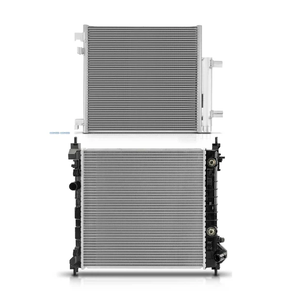Radiator & AC Condenser Cooling Kit for Chevrolet Spark 2013-2015 L4 1.2L