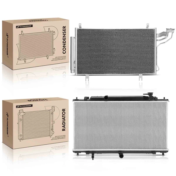 Radiator & AC Condenser Cooling Kit for 2014-2020 Mazda 6