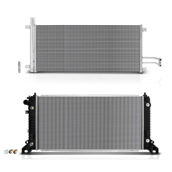 Radiator & AC Condenser Cooling Kit for 2014-2018 Chevrolet Silverado 1500