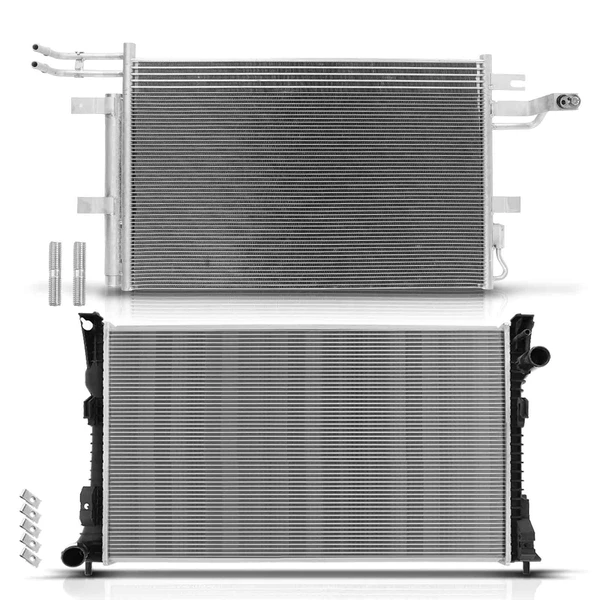 Radiator & AC Condenser Cooling Kit for 2013-2018 Ford Taurus