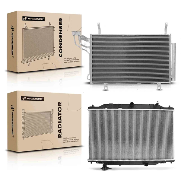 Radiator & AC Condenser Cooling Kit for 2013-2016 Mazda CX-5
