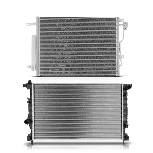 Radiator & AC Condenser Cooling Kit for 2013-2016 Dodge Dart