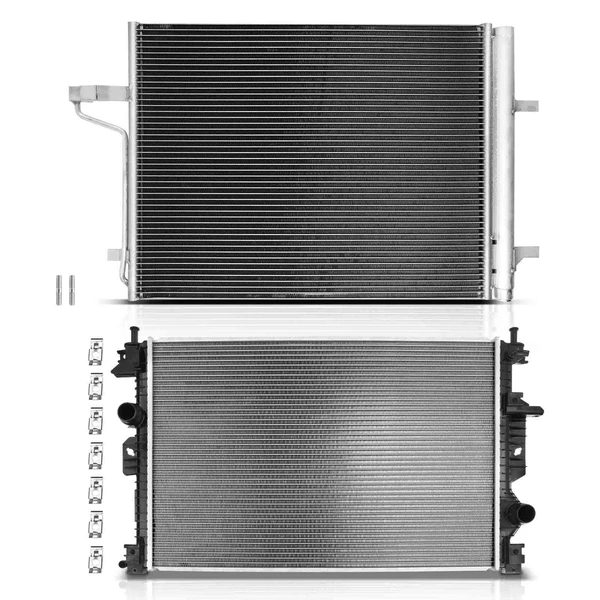 Radiator & AC Condenser Cooling Kit for 2013-2018 Ford C-Max