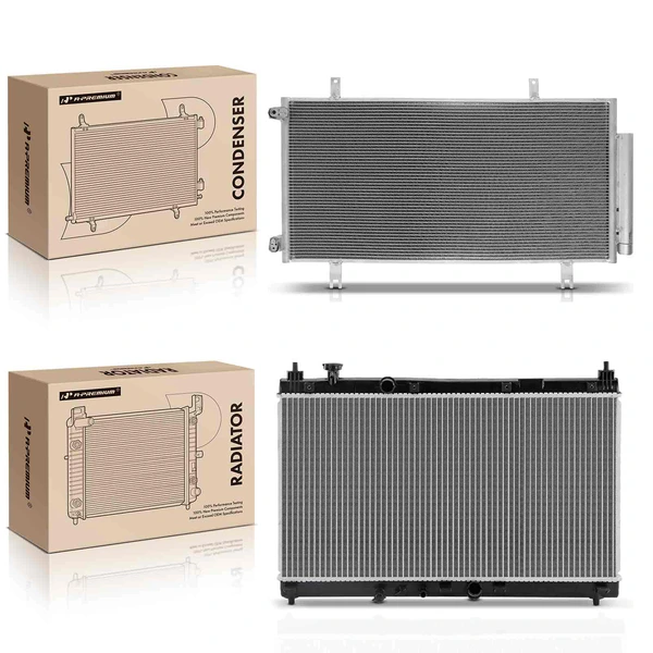 Radiator & AC Condenser Cooling Kit for 2015-2020 Honda Fit