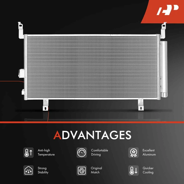 Radiator & AC Condenser Cooling Kit for Subaru Legacy Outback 2015-2019 H4 2.5L