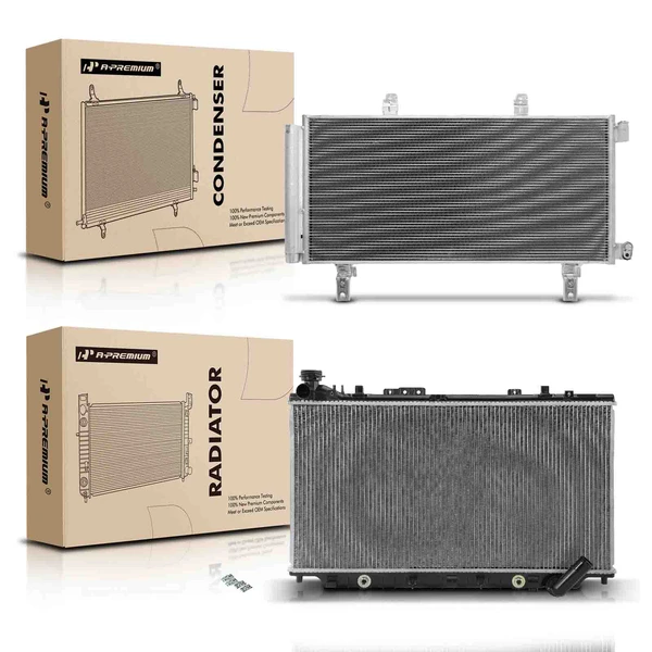 Radiator & AC Condenser Cooling Kit for 2014-2017 Chevrolet SS
